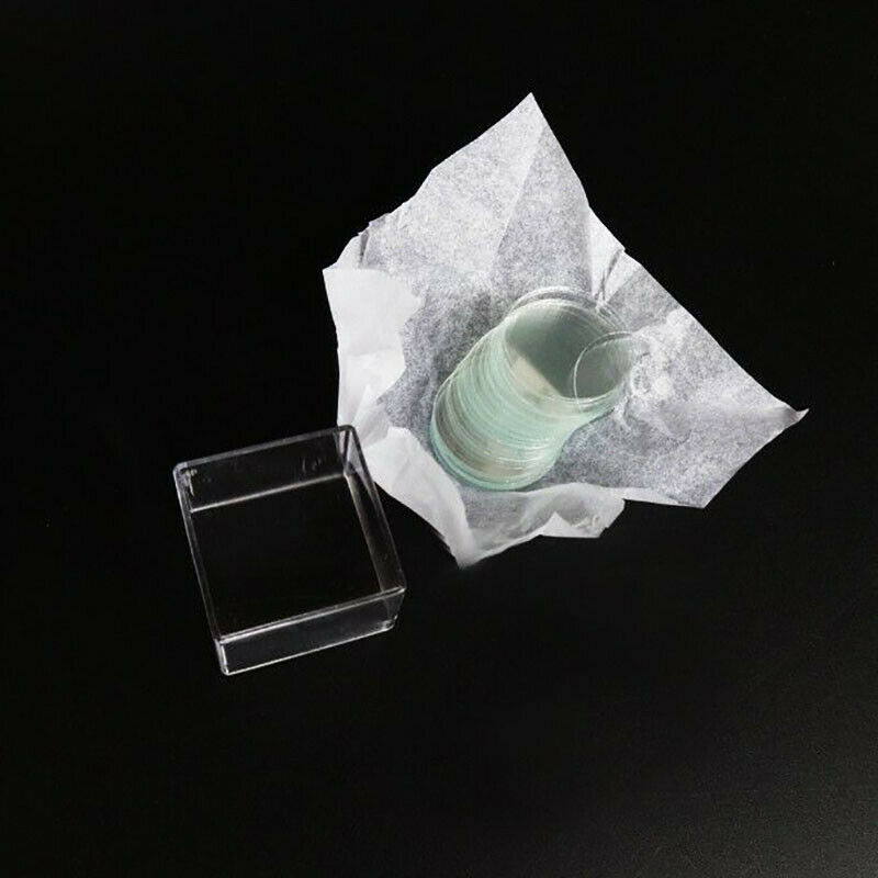 Circular Covers Slides Glass Plate Coversiips Whb Round Coverslip 100 Pcs/box
