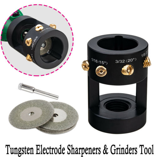 Tungsten Grinder Sharpener Multi-angle & Offsets Head Tool Tig Welding