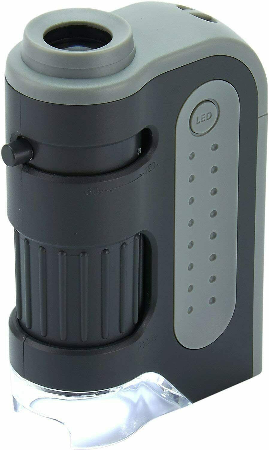 Carson Microbrite Plus Led Lighted Pocket Microscope 60x - 120x