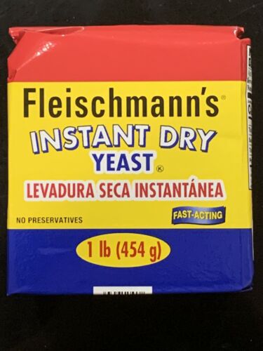 ❤️fresh...❤️for Bread Baking*fleischmann's Instant Dry Yeast 1lb *fresh 11/29/22